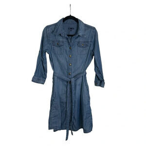 GAP Blue Denim Dress